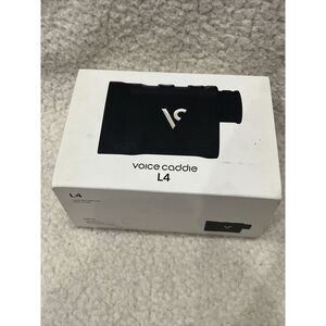 Voice Caddie L4 Golf Laser Rangefinder with‎ Slope - Black - Brand New
